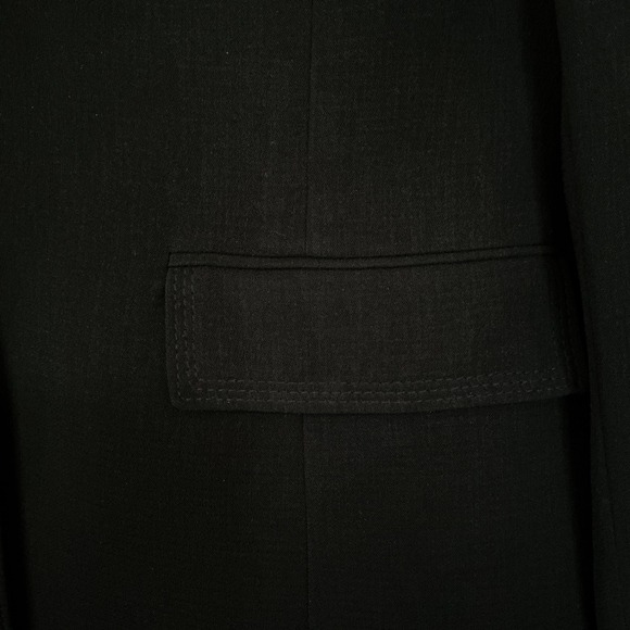 Kasper Black Blazer Women's Size 16 Stylish Career Party Dinner - Picture 10 of 16